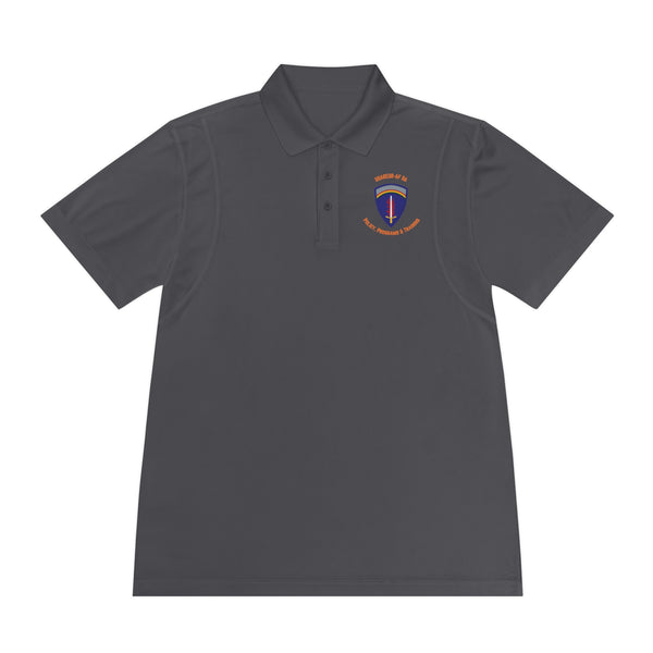 PPT U'R-AF - Orange text - Men's Sport Polo Shirt