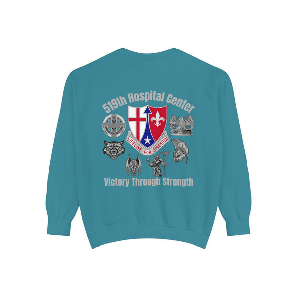 Hospital Center Unisex Garment-Dyed Sweatshirt