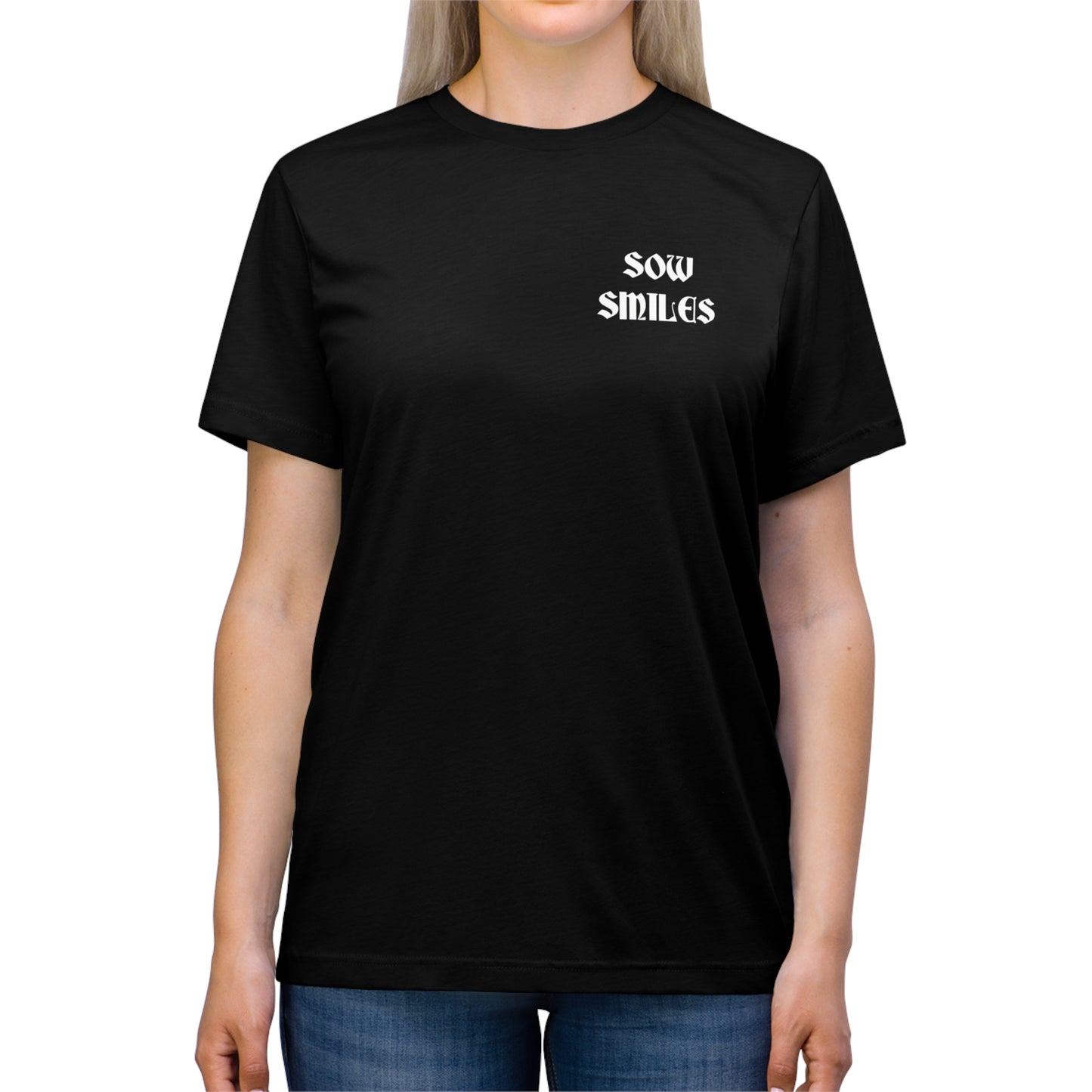 Sow Smiles! - Farmer Back - Triblend Tee