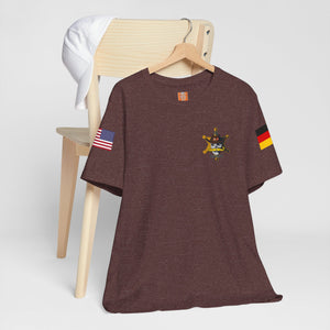 Desperados - Flag on Sleeves - Unisex Jersey Short Sleeve Tee