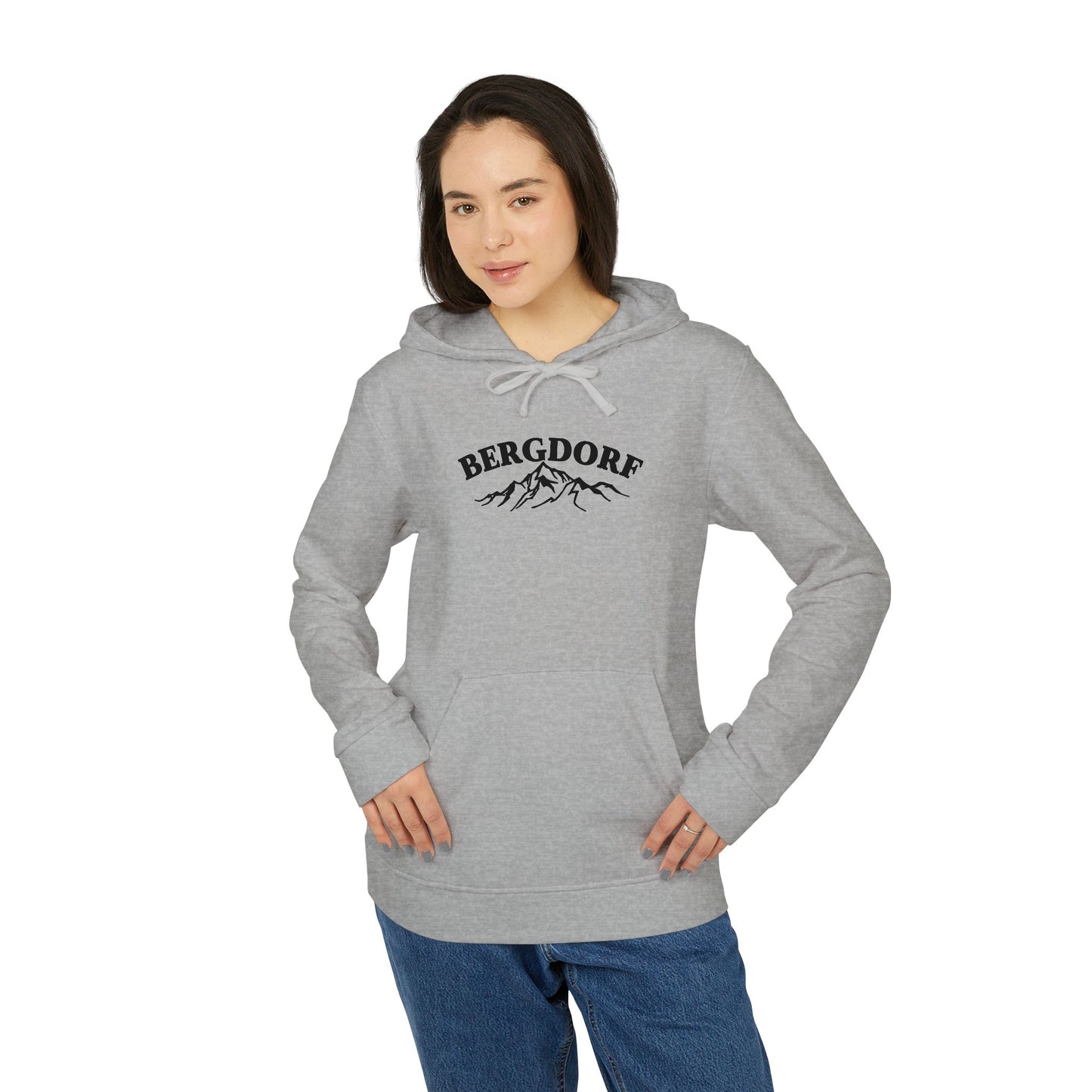 Bergdorf adidas Unisex Fleece Hoodie