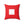 Signal Flag - White Square on Red - Spun Polyester Square Pillow