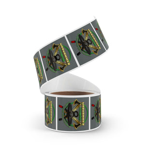 Warhammer Fitness Sticker Labels
