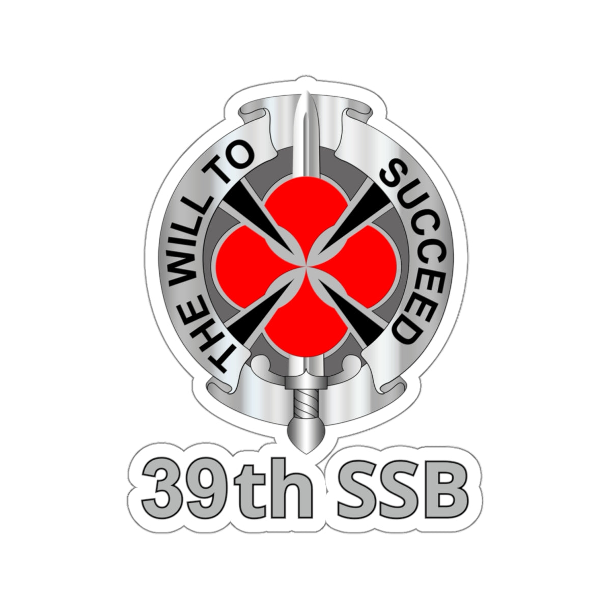 39th SSB - Kiss-Cut Stickers