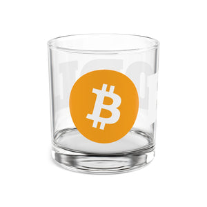 HODL Bitcoin Rocks Glass, 10oz