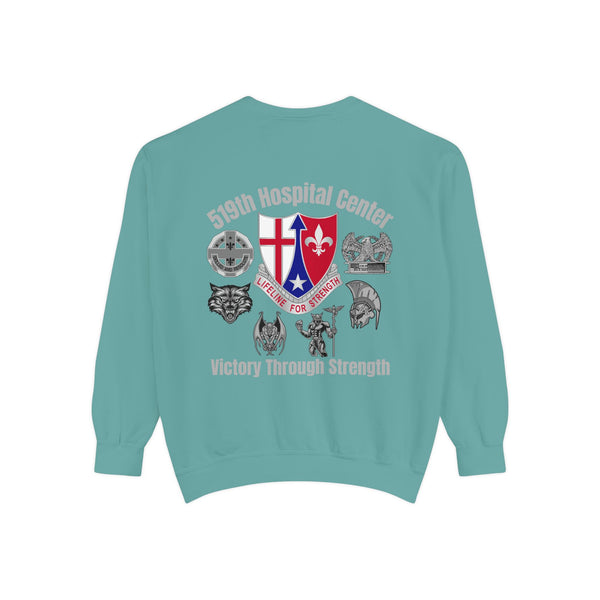 Hospital Center Unisex Garment-Dyed Sweatshirt