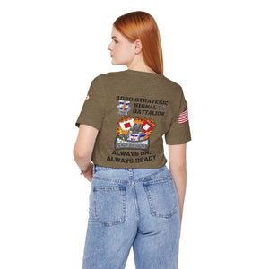 102d SSB - Sleeve with USA/2TSB - Unisex Jersey Short Sleeve Tee