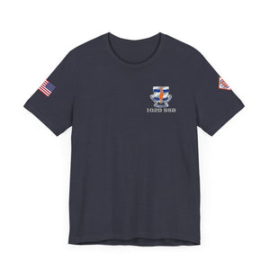 102d SSB - Sleeve with USA/2TSB - Unisex Jersey Short Sleeve Tee