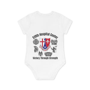 519th HC - Baby Organic Short Sleeve Bodysuit - Printed in Germany
