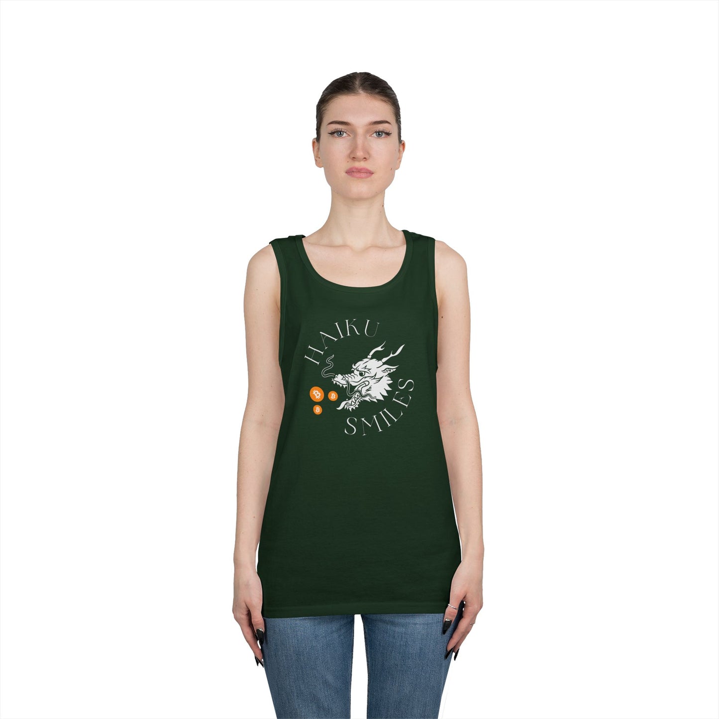 The Strong Breathe Bitcoin -  Unisex Heavy Cotton Tank Top