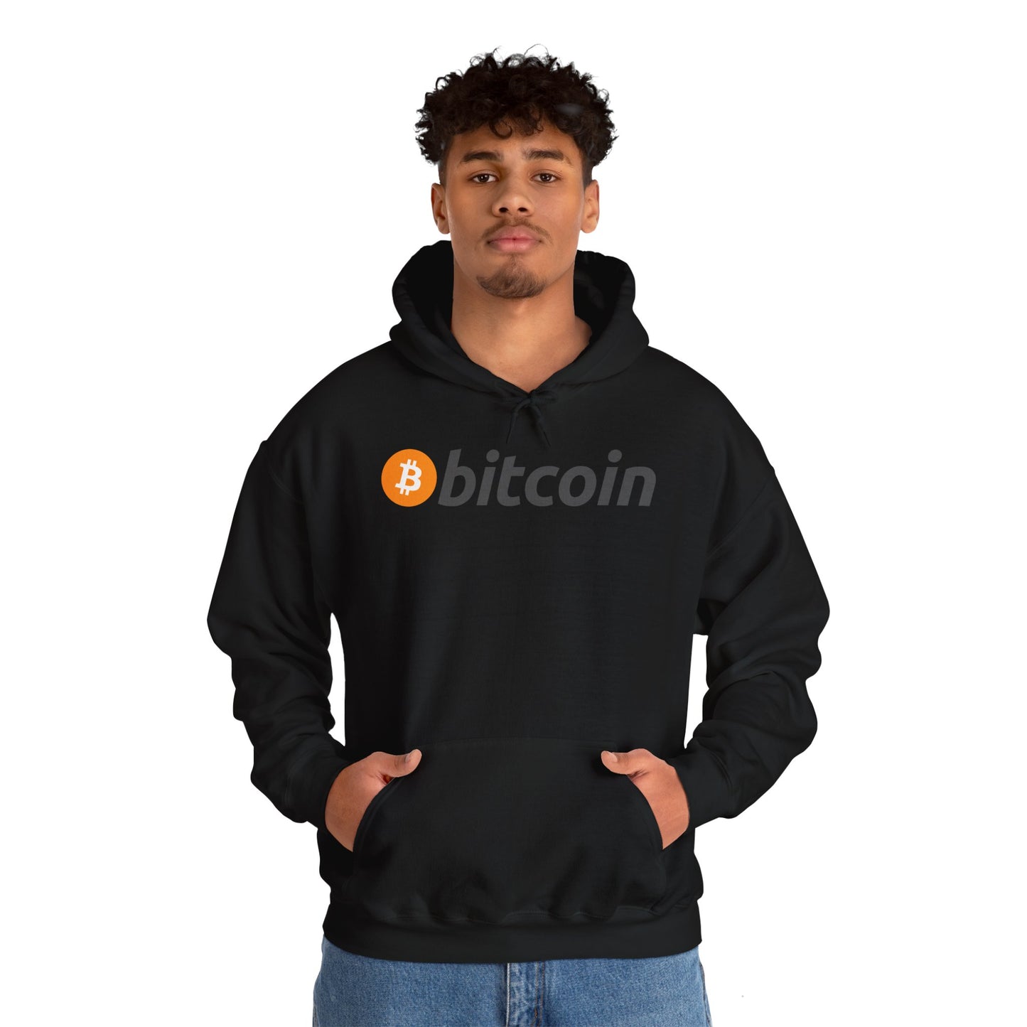 Bitcoin Lucky! Unisex Heavy Blend™ Hooded Sweatshirt