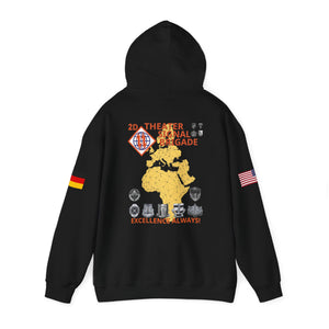 52D SSB - Flags on Sleeves - Unisex Heavy Blend™ Hooded Sweatshirt
