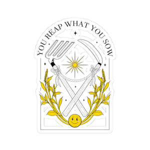 Reap Smiles! - Kiss-Cut Stickers