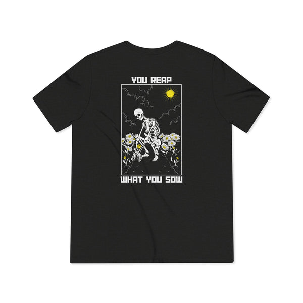 Sow Smiles! - Skeleton Back - Triblend Tee