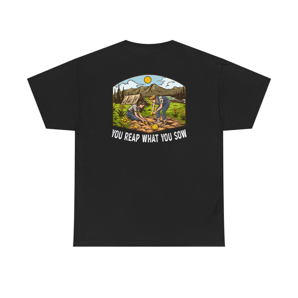 Camping Smiles! - Unisex Heavy Cotton Tee