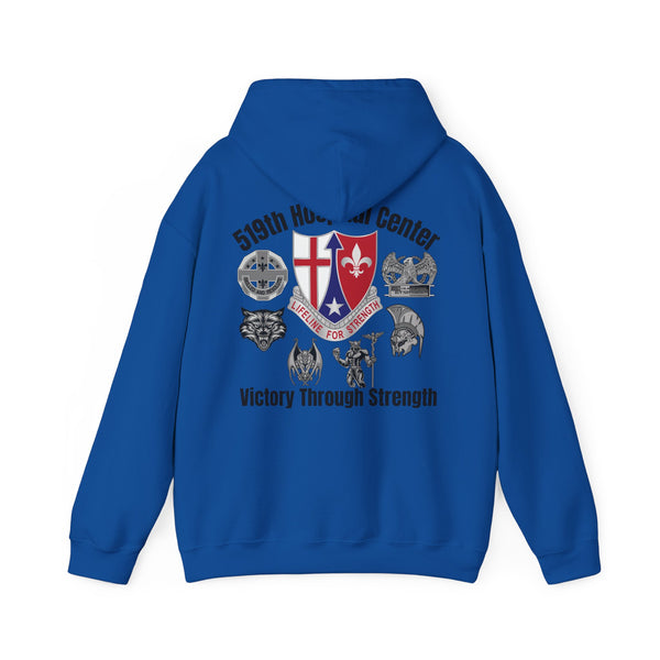 Elite Coach - 512th Field Hospital - Unisex Heavy Blend™ Hooded Sweatshirt