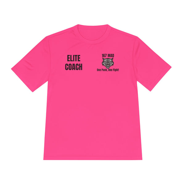 Elite Coach - 167 MAD - Unisex Moisture Wicking Tee