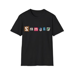 Senior - Adult Sizing - Blank Back - Unisex Softstyle T-Shirt