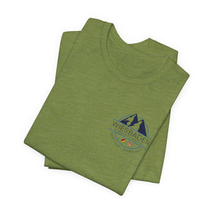 WHM - Flags on Sleeves - Unisex Jersey Short Sleeve Tee
