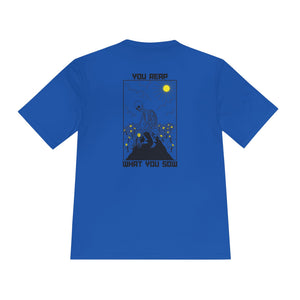 Sow Smiles - SKELETON BACK- Moisture Wicking Tee