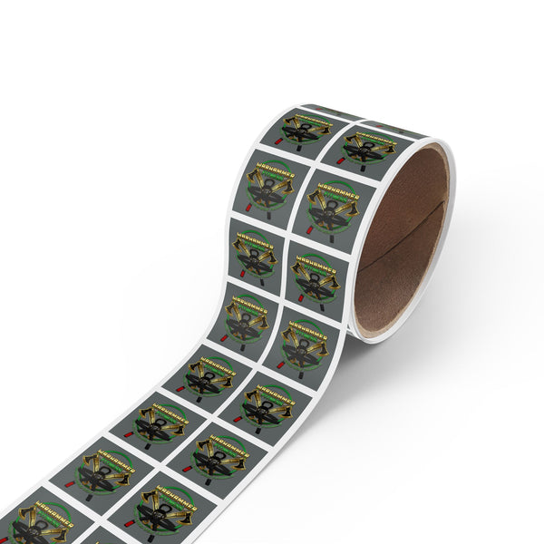 Warhammer Fitness Sticker Labels