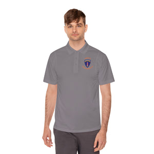 COP U'R-AF - Orange text - Men's Sport Polo Shirt