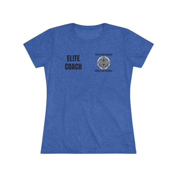 512th Elite Coach Women's Triblend Tee