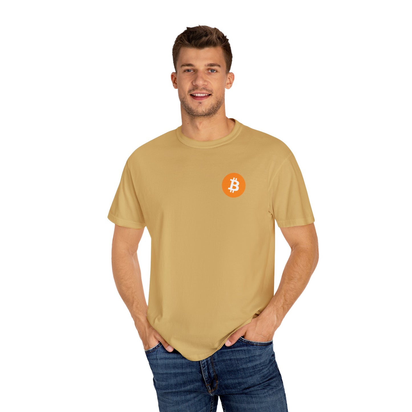 Sow Bitcoin! - Unisex Garment-Dyed T-shirt