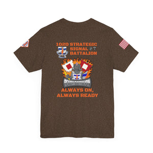 102d SSB - Sleeve with USA/2TSB - Unisex Jersey Short Sleeve Tee