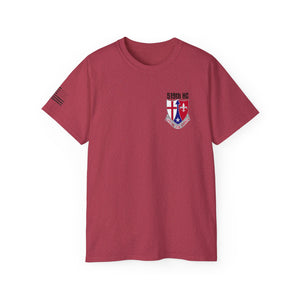 519th Hospital Center - Unisex Ultra Cotton Tee Flag on Sleeve