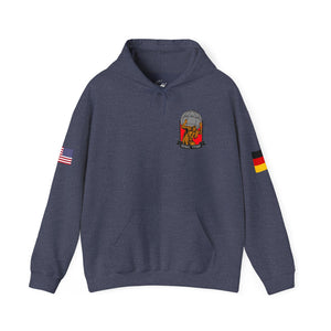 USANEC-S  Flags on Sleeves  Unisex Heavy Blend™ Hooded Sweatshirt