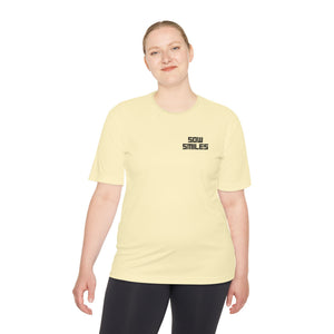 Sow Smiles - SKELETON BACK- Moisture Wicking Tee