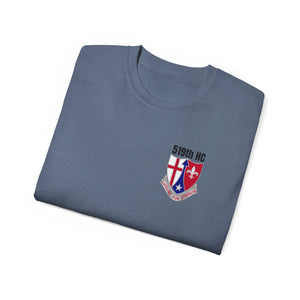 519th Hospital Center - Unisex Ultra Cotton Tee Flag on Sleeve