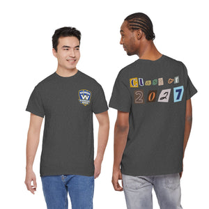 WHS Class of 2027 - Adult Sizes - Unisex Heavy Cotton Tee