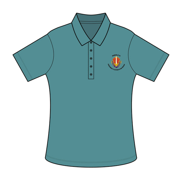 AAB Sword - Ladies Fine Pique Blend Polo