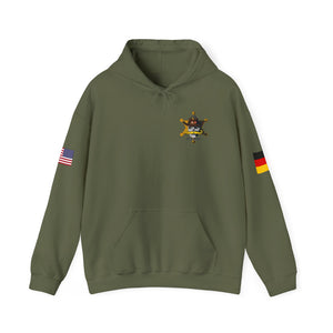 Desperados - Flags on Sleeves - Unisex Heavy Blend™ Hooded Sweatshirt