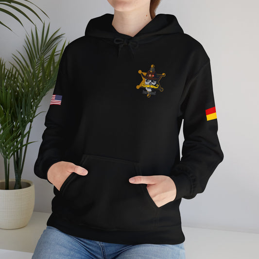 Desperados - Flags on Sleeves - Unisex Heavy Blend™ Hooded Sweatshirt