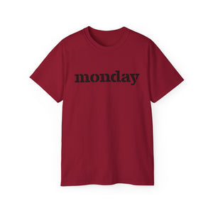 Monday - Unisex Ultra Cotton Tee