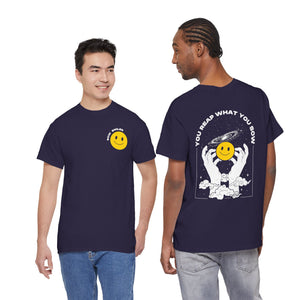 Sow Smiles into the Universe! - Unisex Heavy Cotton Tee