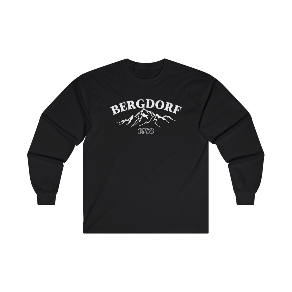 BERGDORF 1978 Unisex Ultra Cotton Long Sleeve Tee