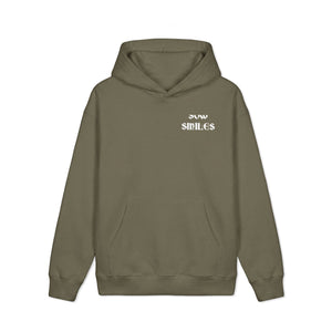 Sow Smiles! - Farmer Back - Mainstreet Heavyweight Hooded Sweatshirt