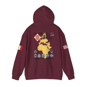 509th SSB - Flags on Sleeves - Unisex Heavy Blend™ Hooded Sweatshirt