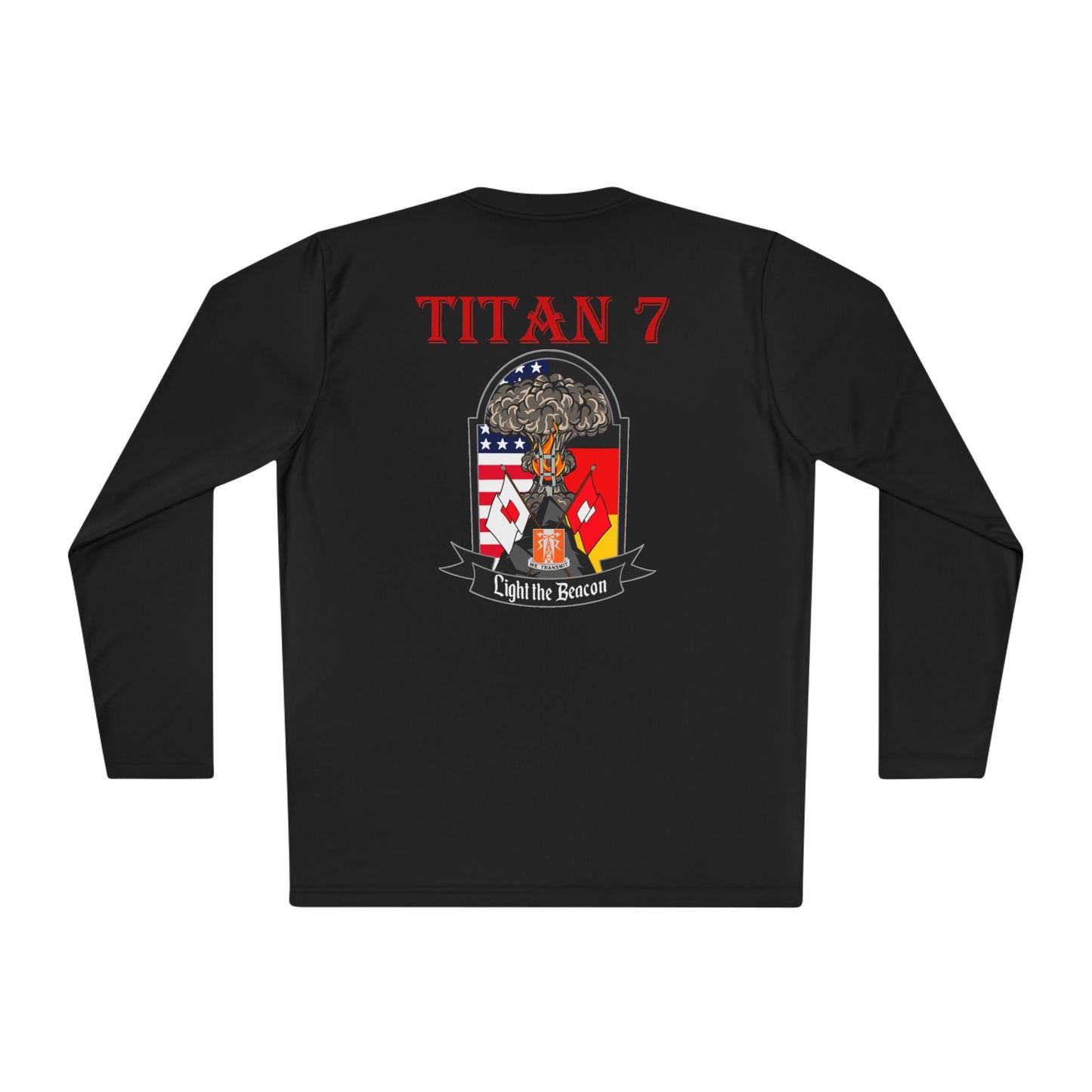 Titan 7 Call Sign - USANEC-S - Unisex Lightweight Long Sleeve Tee