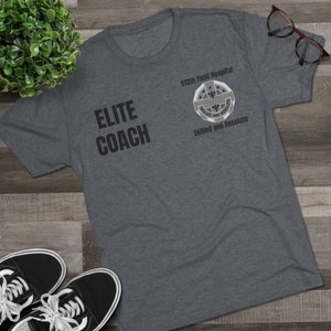 512th Elite Coach Unisex Tri-Blend Crew Tee