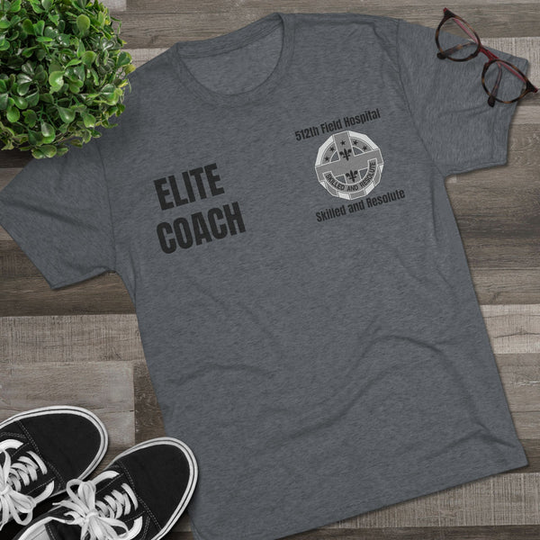 512th Elite Coach Unisex Tri-Blend Crew Tee