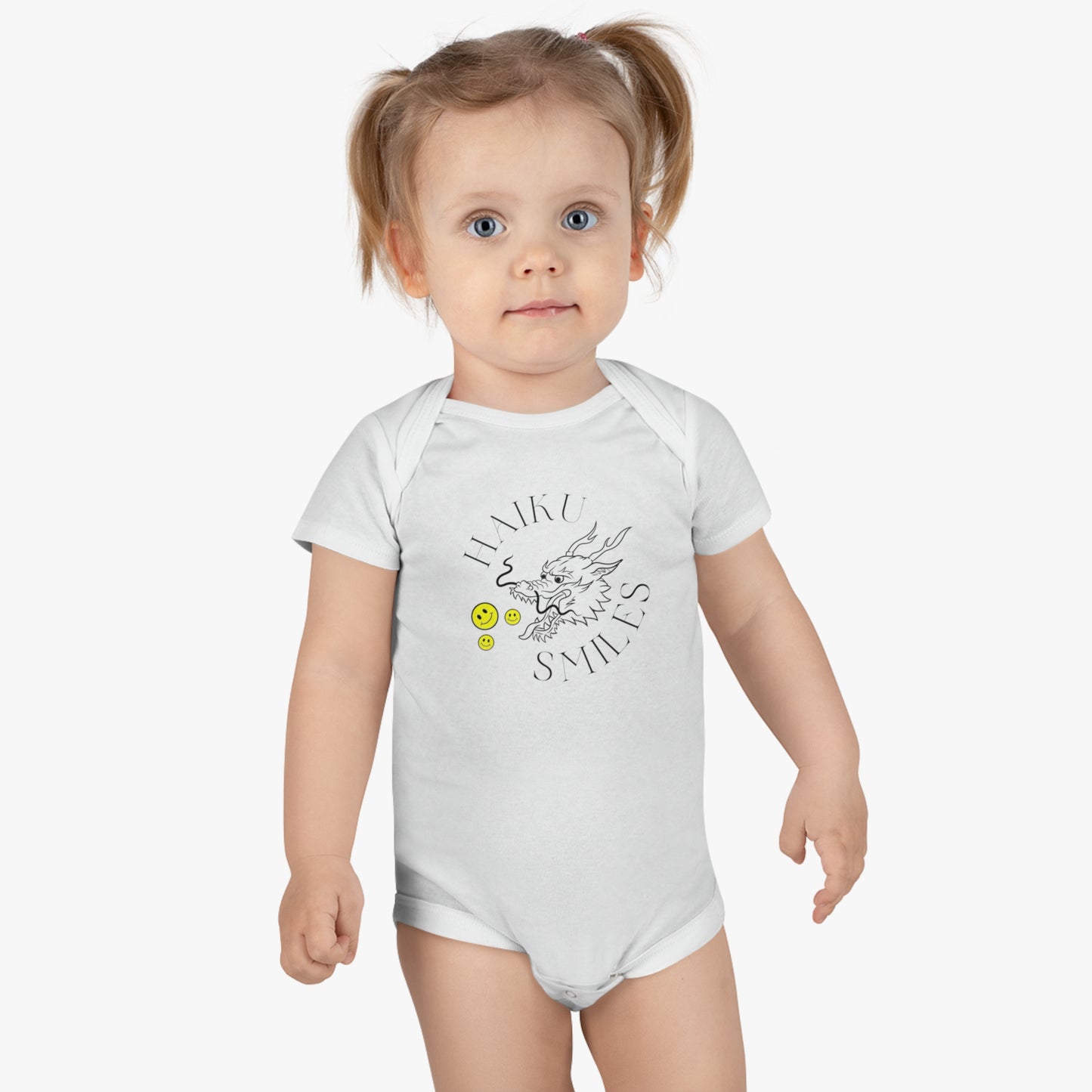 Haiku Smiles Baby Short Sleeve Onesie®