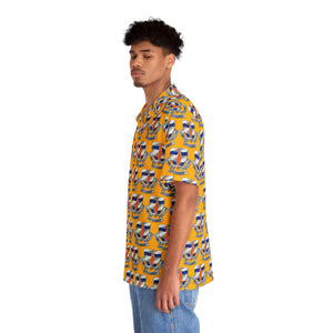102D SSB - Men's Hawaiian Shirt (AOP)