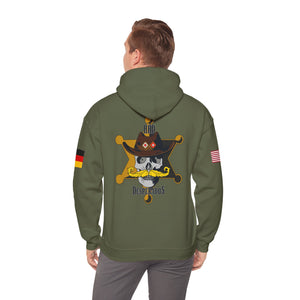 Desperados - Flags on Sleeves - Unisex Heavy Blend™ Hooded Sweatshirt
