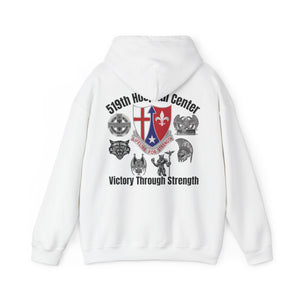 Elite Coach - 512th Field Hospital - Unisex Heavy Blend™ Hooded Sweatshirt