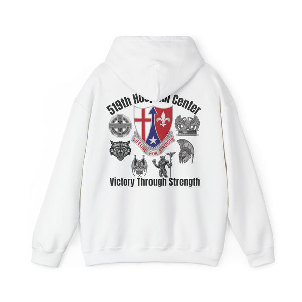 Elite Coach - 512th Field Hospital - Unisex Heavy Blend™ Hooded Sweatshirt